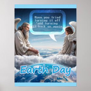 Aardedag telefoonachtergrond poster