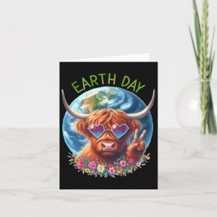 Aardedag Vredesteken Koe Vaars Dier Redt Aarde Kaart