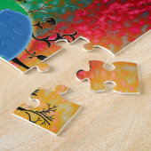 Aardedag ~ Zonsopgang Legpuzzel (Zijkant)