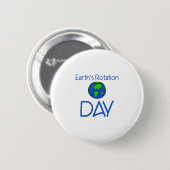 Aardedraaidag Ronde Button 5,7 Cm (Voorkant /achterkant)