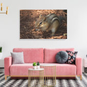 Aardeekhoorn Canvas Afdruk (Insitu (Woonkamer))