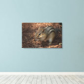 Aardeekhoorn Canvas Afdruk (Insitu (Houten vloer))