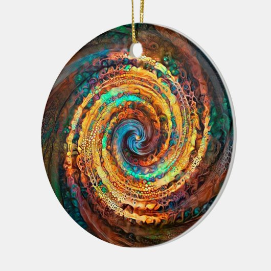 Aardegloeikeramisch Ornament (Links)