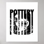 aardekeramiek | Potter Ceramists Gift Ideeën Poster (Voorkant)