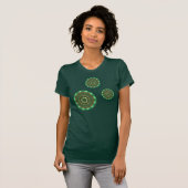 Aardemandaladamesdonkere shirt (Voorkant volledig)