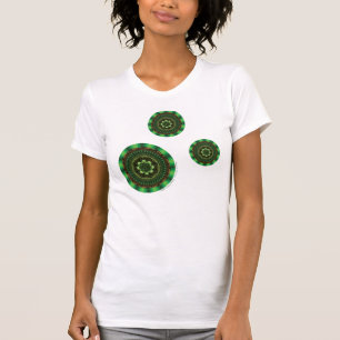 Aardemandalashirt voor vrouwen licht t-shirt