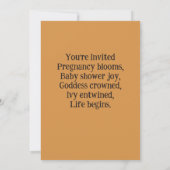 Aardemoder Godin Druïde Kaart (Achterkant)