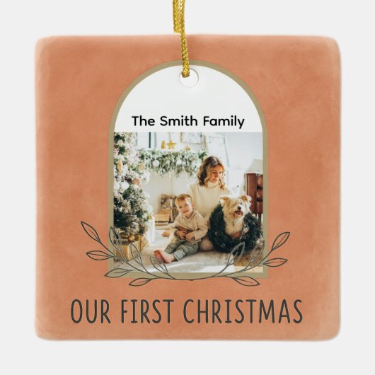 Aarden Boog Familie Erfstuk Ornament (Voorkant)