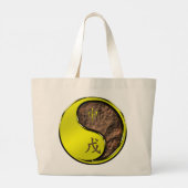 Aardenaap Grote Tote Bag (Achterkant)