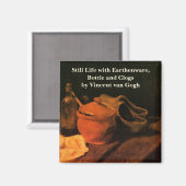 Aardenwerk, fles en klompen door Vincent van Gogh Magneet (Voorkant / Achterkant)