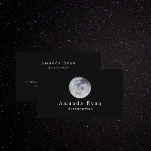 Aarde's Maan, Astronomie Visitekaartje
