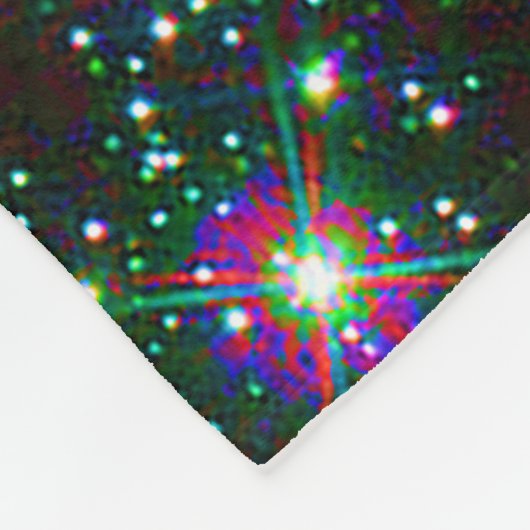 aardetekens fleece deken (Hoek)