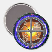 aardetekens magneet (Voorkant / Achterkant)