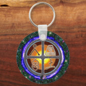 aardetekens sleutelhanger (Voorkant)