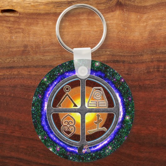 aardetekens sleutelhanger (Voorkant)