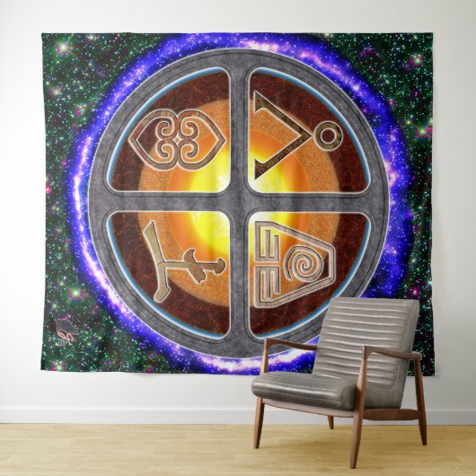 aardetekens wandkleed (In Situ (horizontaal))