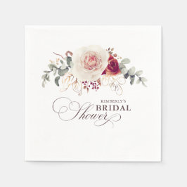 Aardetint Bloemen Elegant Boho Elke Feest Servet