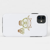Aardetint Uilen Case-Mate iPhone Case (Achterkant (horizontaal))