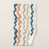 aardetinten avy patroon bad handdoek (Handdoek)