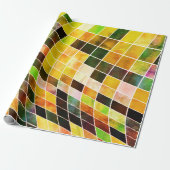 Aardetinten Cadeaotips Inpakpapier (Uitgerold)