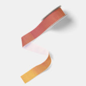 Aardetinten luchten grosgrain lint (Achterkant)