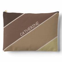 Aardetinten strepen en aangepaste naam