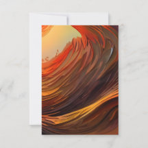 Aardetinten Surrealistische Zonsopgang