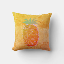 Aardetonaliteit Mooie Schilderachtige Ananas Kussen