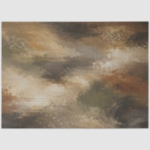 Aardetone Abstract Decoupage Neutrale Textuur Tissuepapier (Voorkant)