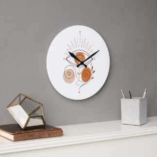 Aardetone Boho Esthetische Wandklok