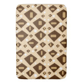 Aardetone geometrie badmat (Voorkant Verticaal)