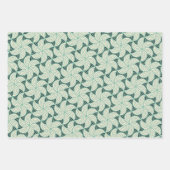 Aardetonen Concentrische cirkelpatroon Inpakpapier Vel (Voorkant 3)