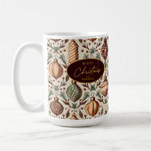 Aardetonen Kerstmispatroon#12 ID1009 Koffiemok (Links)