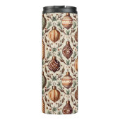 Aardetonen Kerstmispatroon#12 ID1009 Thermosbeker (Achterkant)