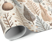 Aardetonen Kerstmispatroon#25 ID1009 Cadeaupapier (Rol Hoek)