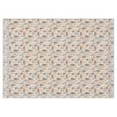 Aardetonen Kerstmispatroon#25 ID1009 Tafelkleed (Voorkant (Horizontaal))