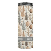 Aardetonen Kerstmispatroon#25 ID1009 Thermosbeker (Achterkant)