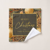 Aardetonen Kerstmispatroon#29 ID1009 Bad Handdoek (Wasdoekje)