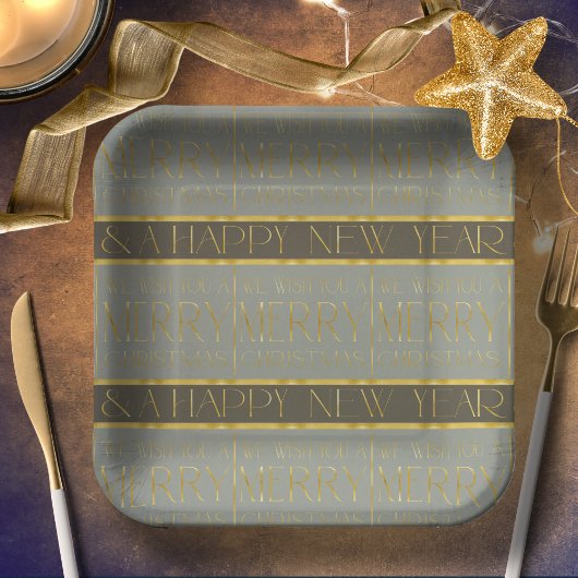 Aardetonen Kerstmispatroon#35b ID1009 Papieren Bordje