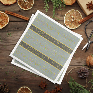 Aardetonen Kerstmispatroon#35b ID1009 Servet