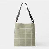 Aardetonen Libellen Crossbody Tas (Achterkant)