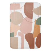 Aardetoon Abstract Patroon Badmat (Voorkant Verticaal)