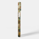 Aardetoon Geometrische Zeshoek Hoesje - Modern  (Achterkant / Rechts)