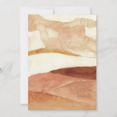 Aardetoon Geslacht Neutrale Baby Brunch Kaart (Achterkant)