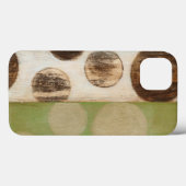 Aardetoon Houten Paneelschildering met Cirkels Case-Mate iPhone Case (Achterkant (horizontaal))