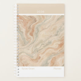 Aardetoon Marmer Modern Klein Planner