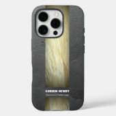 Aardetoon Marmer Naam Textuur Case-Mate iPhone Case (Achterkant)