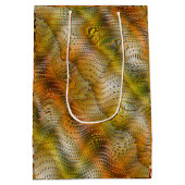 Aardetoon Nep Slangenleer Cadeotas Medium Cadeauzakje (Achterkant)