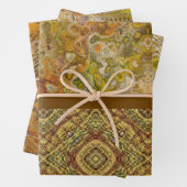 Aardetoon Sampler Cadeaupapier - 3 Ontwerpen (In situ)