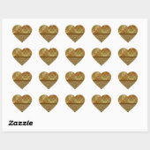 Aardetoon Sampler Hart Stickers (Vel)